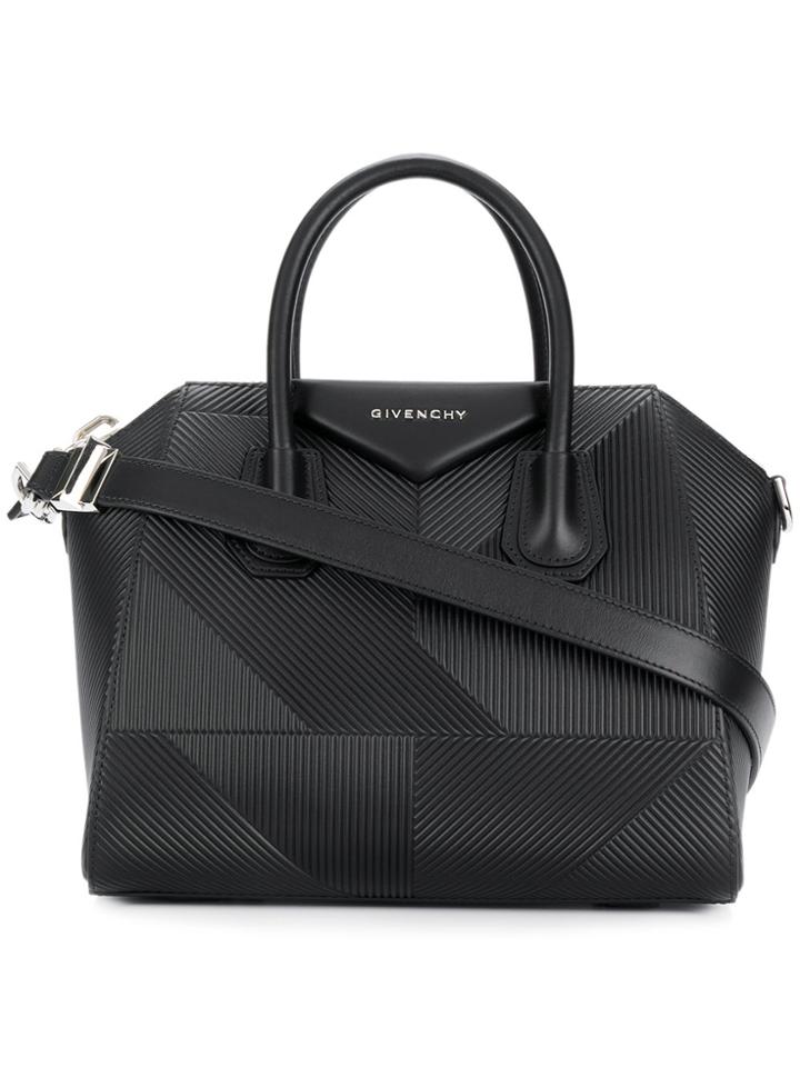 Givenchy Embossed Antigona Tote - Black