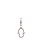 Alemdara Hamza Diamond Earring - Metallic