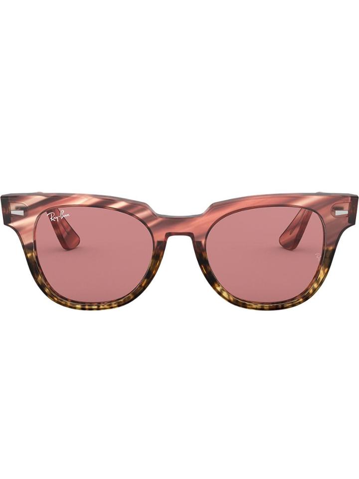Ray-ban Meteor Striped Sunglasses - Pink