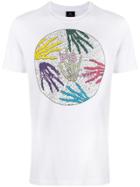Ps Paul Smith Skeleton Hands Print T-shirt - White