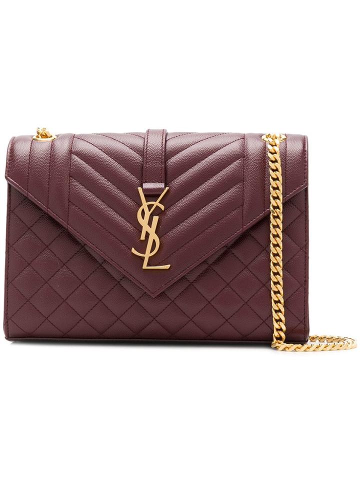 Saint Laurent Saint Laurent 487206bow91 6475 Bordeaux/or Furs &