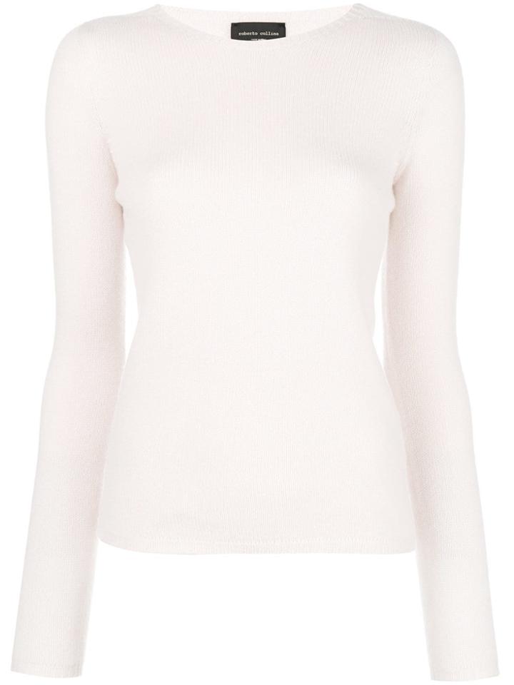 Roberto Collina Round Neck Jumper - Neutrals