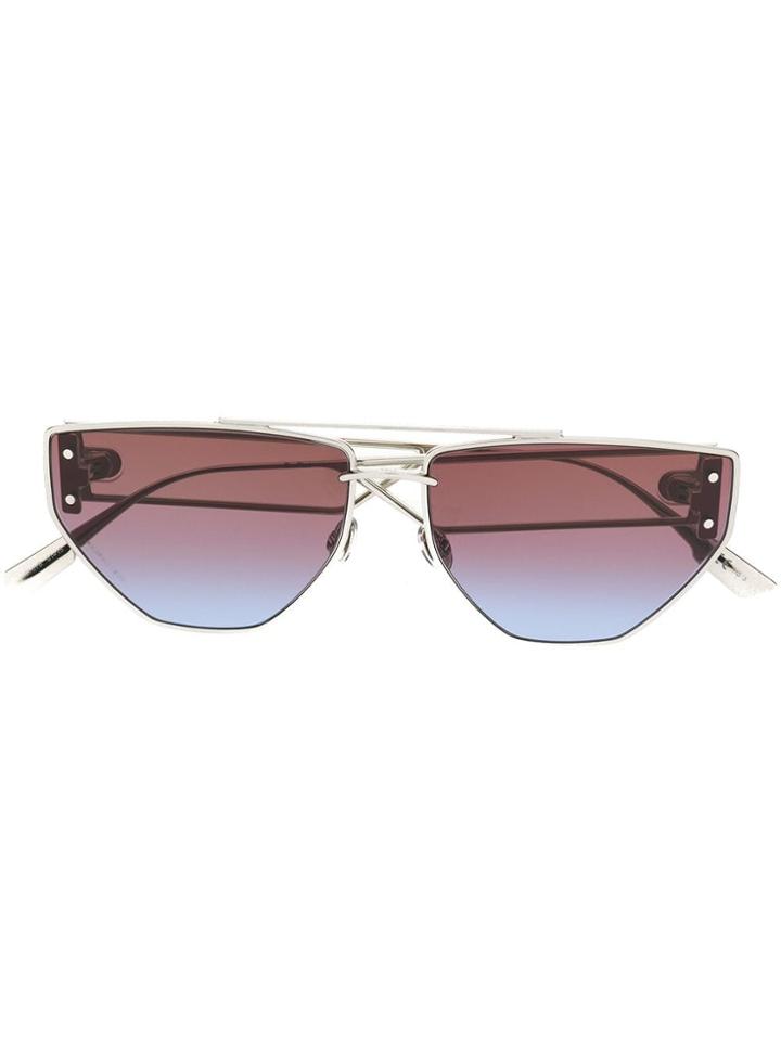 Dior Eyewear Diorclan Sunglasses - Silver