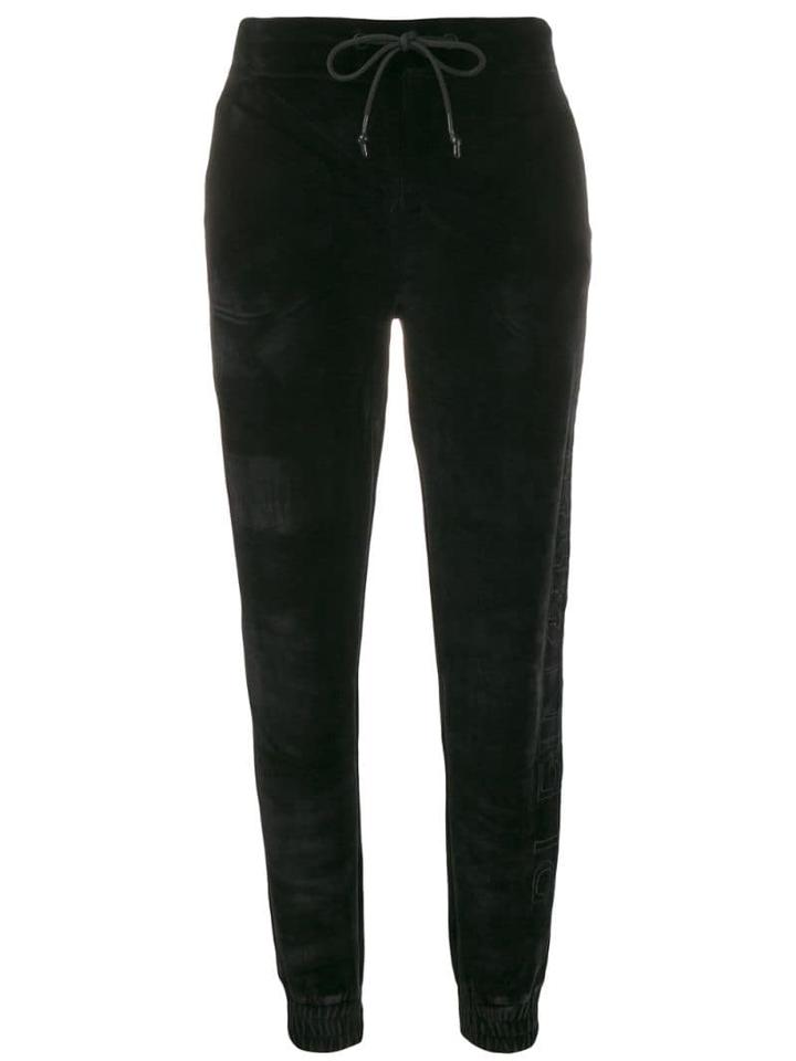 Plein Sport Slim Fit Track Pants - Black