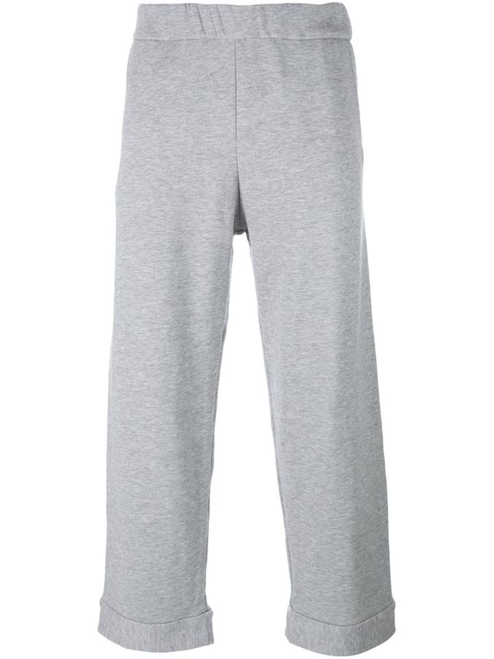 Water Cropped Trousers, Adult Unisex, Size: Medium, Grey, Cotton/microfibre Cloth