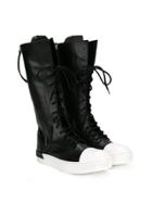 Cinzia Araia Kids Zipped Tall Boots - Black