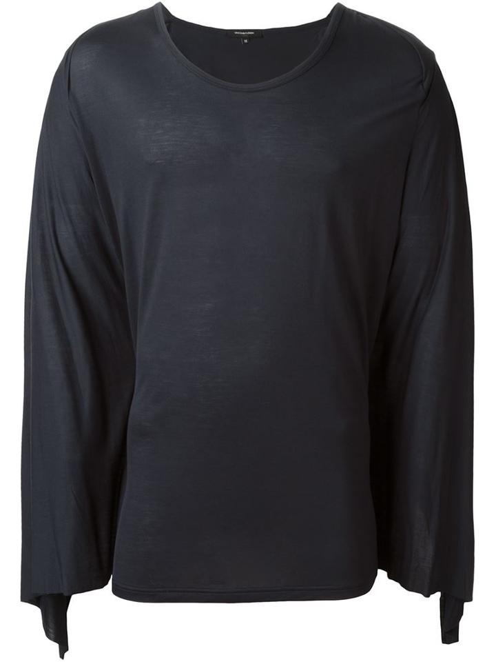 Unconditional Draped Overlay T-shirt