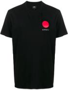 Edwin Circle Print T-shirt - Black