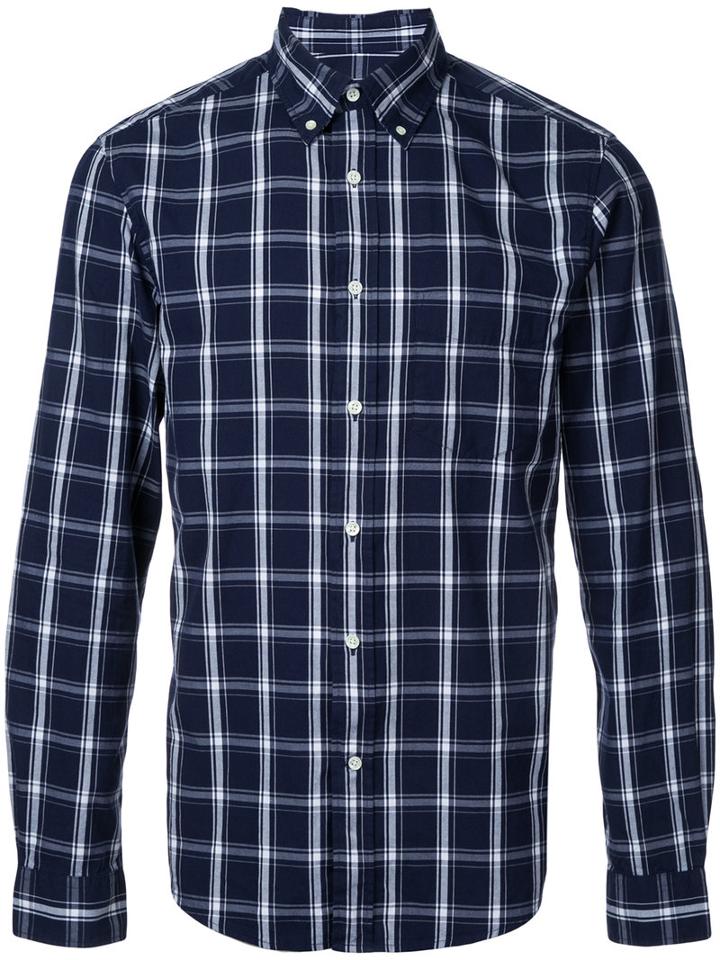 Gant Rugger - Dreamy Oxford Check Shirt - Men - Cotton - M, Blue, Cotton