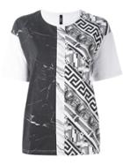 Versus 'marble & Elements' T-shirt