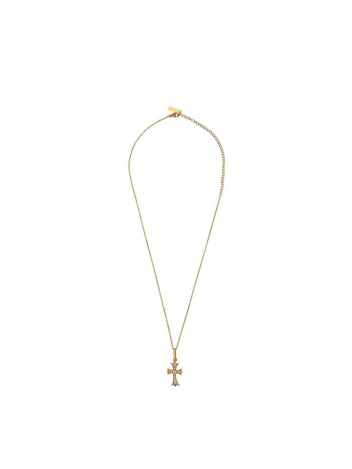 Nialaya Jewelry Skyfall Cross Necklace - Gold