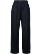 Wynn Hamlyn Wide Leg Trousers - Blue