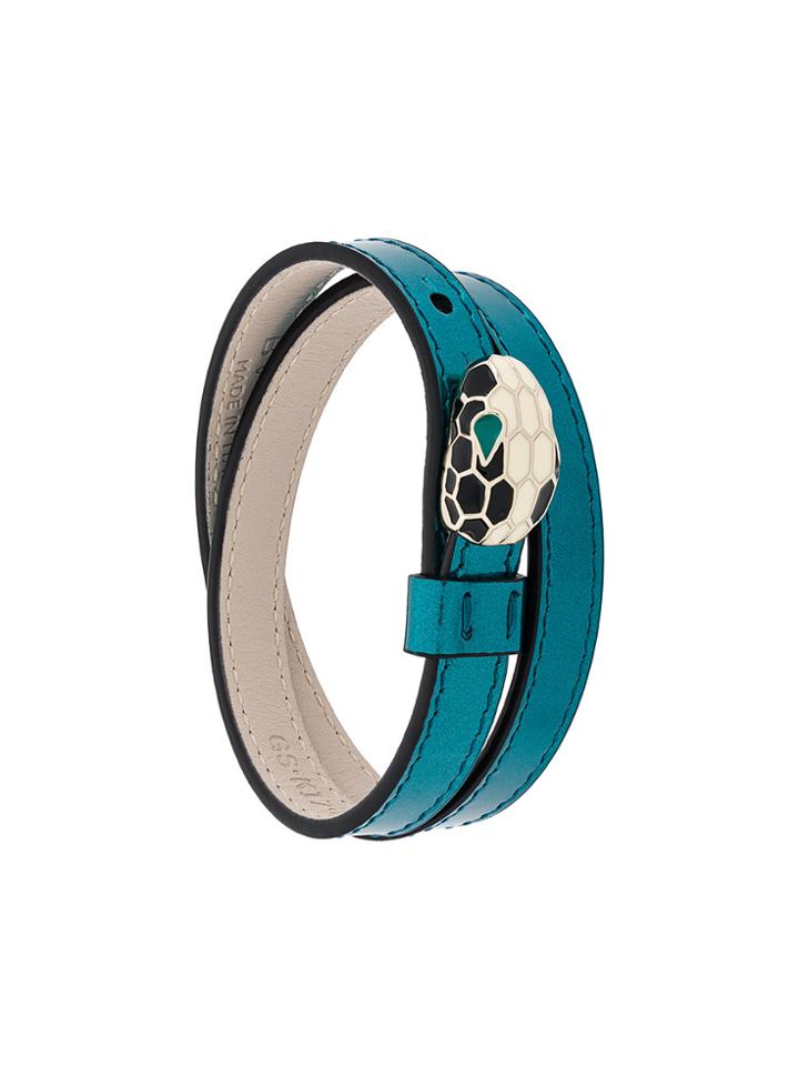Bulgari Wrap Bracelet - Blue