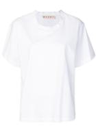 Marni Boxy Crew Neck Sweater - White