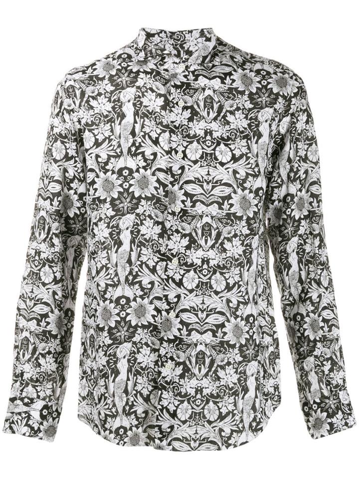 Fefè Floral Shirt - Black