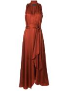 Ginger & Smart Sonorous Wrap Dress - Brown