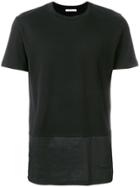Low Brand Side Stripe T-shirt - Black