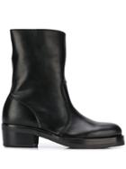 Ymc Side Zipped Boots - Black