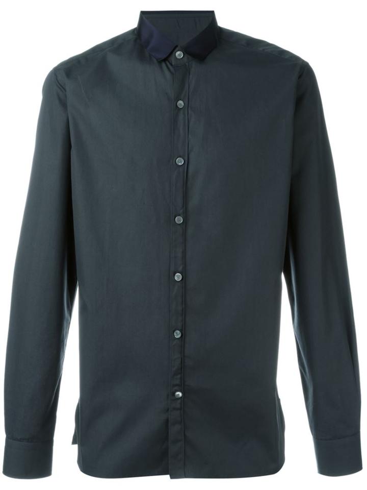Lanvin Contrast Collar Shirt