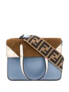 Fendi Small Fendi Flip Crossbody Bag - Blue