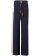 Antonia Zander - Dariahose Trousers - Women - Silk - Xs, Women's, Blue, Silk