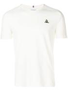 Le Coq Sportif Logo Embroidered T-shirt - White