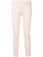 Citizens Of Humanity - Cropped Jeans - Women - Cotton/polyester/spandex/elastane - 25, Women's, Pink/purple, Cotton/polyester/spandex/elastane
