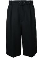 Cmmn Swdn - Tailored Bermuda Shorts - Men - Wool - 46, Black, Wool