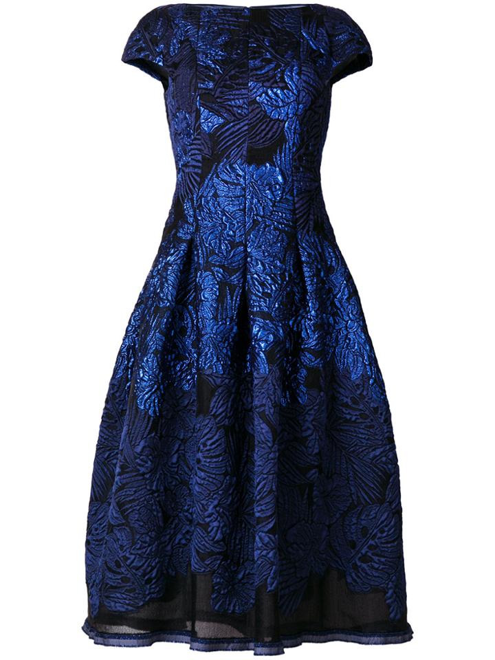 Talbot Runhof Portsmith Dress - Blue