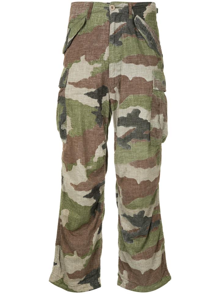 Junya Watanabe Comme Des Garçons Vintage Camouflage Cargo Trousers -