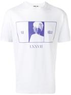 Mcq Alexander Mcqueen Neukölln Print T-shirt, Men's, Size: Large, White, Cotton