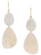 Isabel Marant Stone Drop Earrings - White