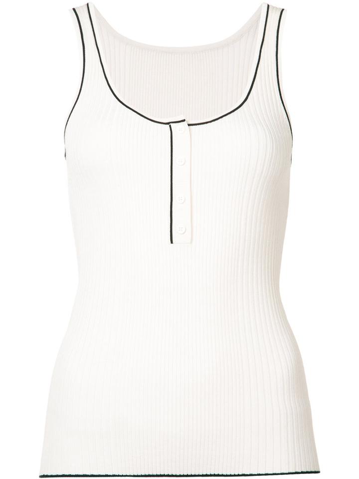 Misha Nonoo - Brigitte Top - Women - Cotton/viscose - Xs, White, Cotton/viscose