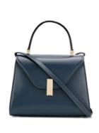Valextra Trapeze Tote - Blue