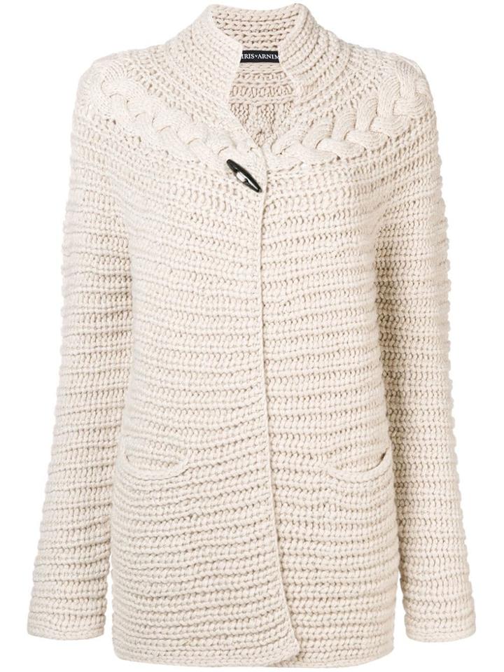 Iris Von Arnim Pichola Cardigan - Nude & Neutrals