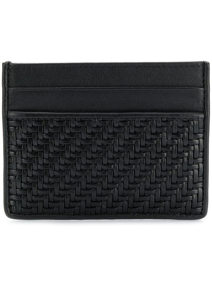 Ermenegildo Zegna Pelletessuta™ Card Case - Black