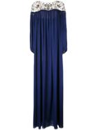 Marchesa Tunic Gown - Blue