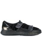 Antonio Marras Snakeskin Effect Strapped Sneakers - Black