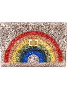 Anya Hindmarch Rainbow Glitter Clutch