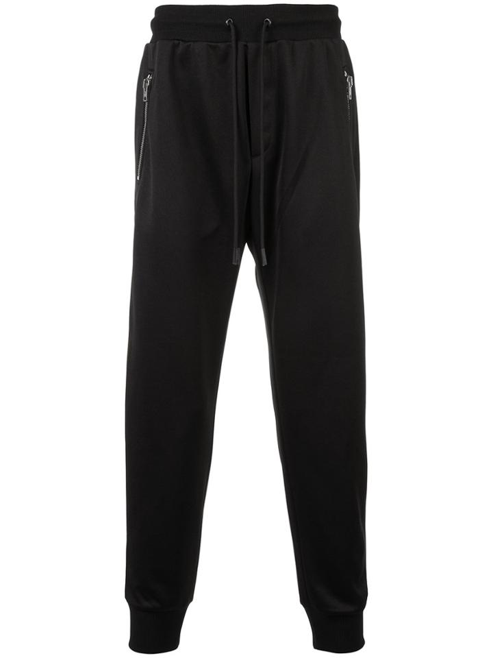 Coach Drawstring-waist Track Pants - Black