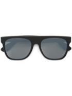 Retrosuperfuture 'flat Top Zero' Sunglasses, Adult Unisex, Black, Acetate