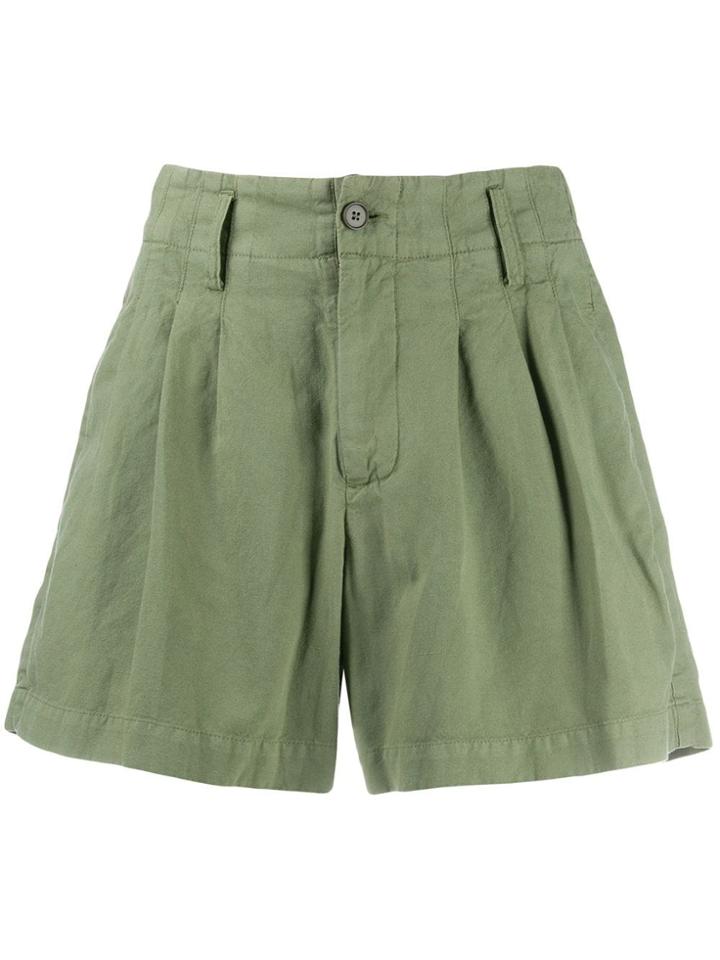 Ymc Plain Short Shorts - Green