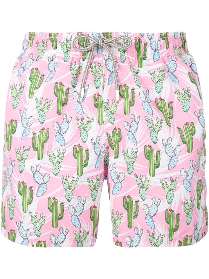 Mc2 Saint Barth - 'gustavia' Printed Swim Shorts - Men - Polyamide/polyester/spandex/elastane - Xl, Polyamide/polyester/spandex/elastane