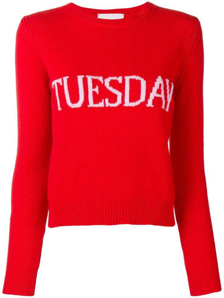 Alberta Ferretti Tuesday Jumper - Red