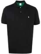 Paul Smith 'ghost' Polo Shirt, Men's, Size: Medium, Black, Cotton
