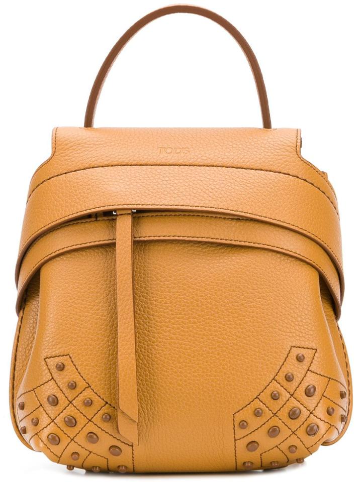 Tod's Mini Wave Backpack - Neutrals