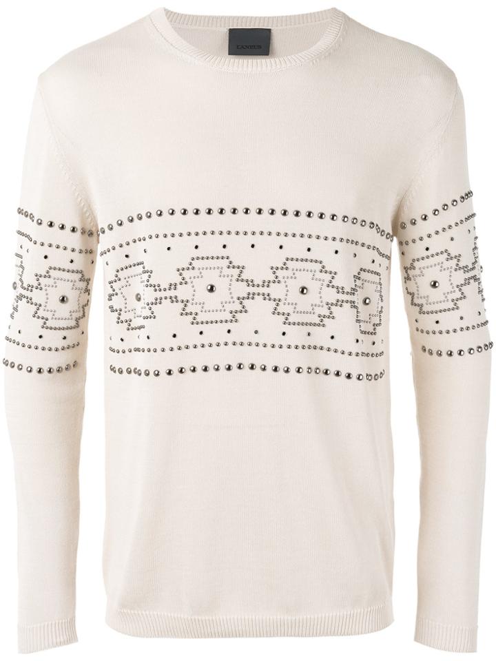Laneus Studded Jumper - Nude & Neutrals