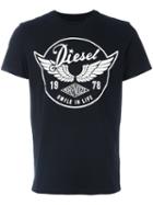 Diesel 'diego' T-shirt, Men's, Size: Medium, Black, Cotton