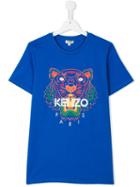Kenzo Kids Tiger T-shirt, Boy's, Size: 16 Yrs, Blue