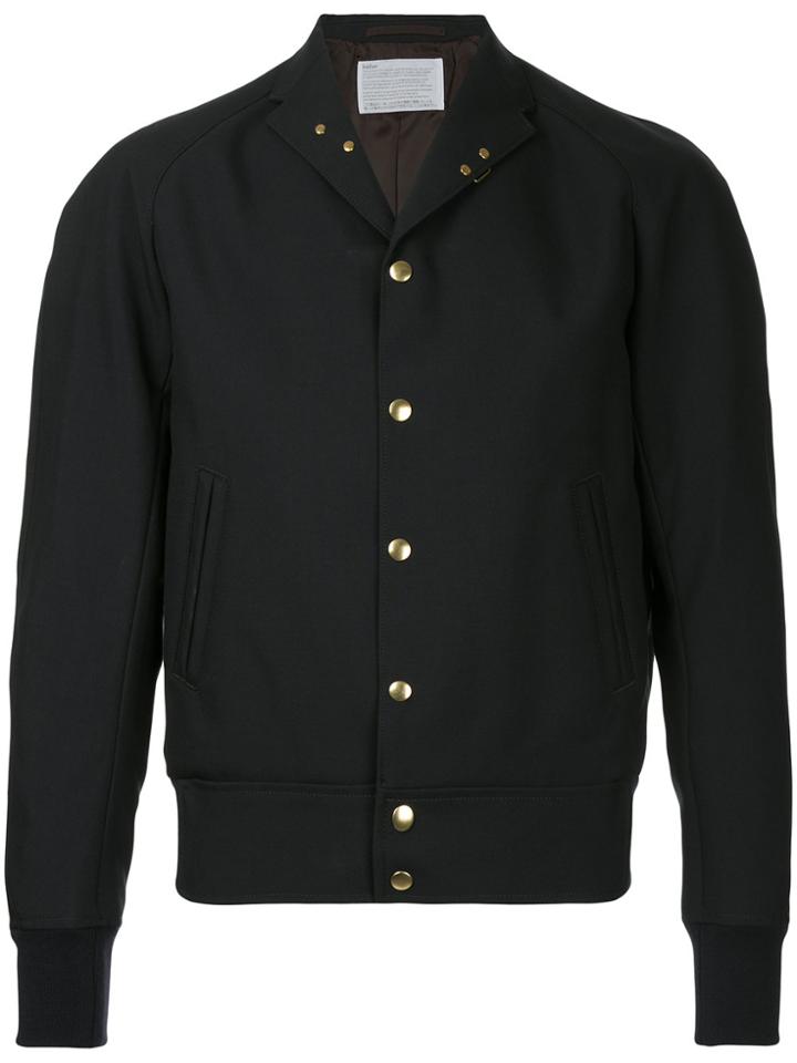 Kolor Classic Bomber Jacket - Black